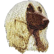 shumee Afganistanski hrt - našitek v obliki psa, vezeni našitek, edinstvena dekoracija nahrbtnika znamke Art-Dog