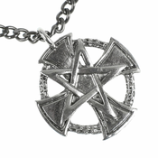 Ogrlica z obeskom Cross - PSY705