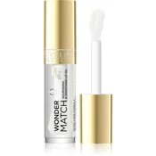 Eveline Cosmetics Wonder Match hranilno olje za ustnice odtenek 01 Transparent 5 ml