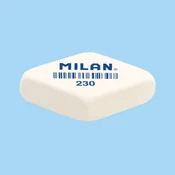 Sintetična guma MILAN 230 diamantna oblika - bela