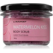 Almara Soap Body Scrub sladkorni piling za telo proti celulitu z vonjem Watermelon Kiss 180 g