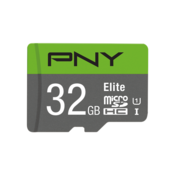 PNY MicroSDHC Elite, 32GB, klasa brzine U1, memorijska kartica s adapterom