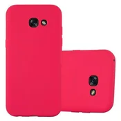 Cadorabo Cadorabo Case, združljiv s Samsungom v Candy Red - Zaščitni pokrov iz fleksibilnega silikona TPU, (20572623)