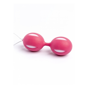 Silikonske duo vaginalne kuglice, Roze