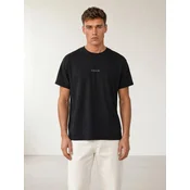 ARMIE Majica The Alex Logo T-shirt - Black črna