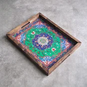 Aberto Design Poslužavnik REF023 48 x 38 x 4 cm, Šareni