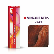 Wella Professionals Color Touch Vibrant Reds profesionalna demi-permanentna barva za lase z večdimenzionalnim učinkom 7/43 60 ml