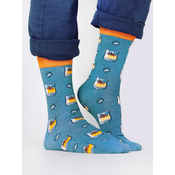 Yoclub Mans Cotton Socks Patterns Colors SKA-0054F-H600