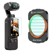 K&F DJI Osmo Pocket 3 Magnetic Blue Streak Filter