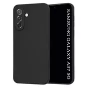 Silikonski ovitek Techsuit SoftFlex za Samsung Galaxy A37/Galaxy A36 - črn