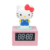 Epee Digitalna glasbena budilka Hello Kitty z nočno lučko, 15,6 cm