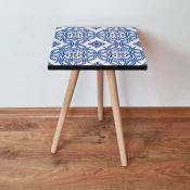 Hanah Home Klub sto Shp41, 35x42x35 cm, Plavi