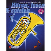 HOREN, LESEN & SPIELEN 1 BARITON/EUPHONIUM B.C.+CD