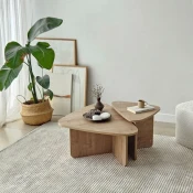 Hanah Home Set klub stolova Ballare, 2 komada, Smedi
