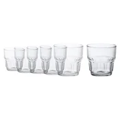 6-piece glass tumbler set, 160ml, Lola - Duralex
