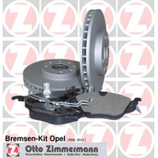 ZAVORNI DISKI+PLOŠČICE OPEL 1680583880 264MM ZIMMERMANN