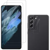 shumee 2x KALJENO STEKLO ZA KAMERO SAMSUNG GALAXY S21 FE 5G VISOKO STEKLO