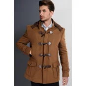 Moški plašč Dewberry Camel
