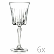 Komplet 6 kozarcev za peneče vino RCR Cristalleria Italiana Bice, 230 ml