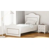 Hanah Home Ram za krevet Rb-100, 90x120x190 cm, Beli