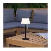 Eglo 901898 -LED Solarna namizna svetilka SCORDIANO LED/2,3W/3,7V 1800mAh IP44 črna