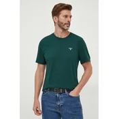Barbour osnovna kratka majica moška bombažna ESSENTIALS