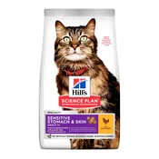 Hills Science Plan Skin&Stomach Suva hrana za macke, 1.5kg