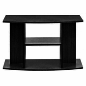 Spodnja omarica za akvarij BUDGET 100x40x60 cm DIVERSA - črne barve, ovalna