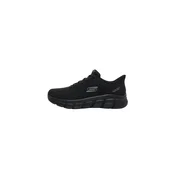 SKECHERS Nizke superge BOBS B FLEX - SMOOTH EDGE črna