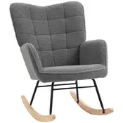 Homestar Gugalnik 98x71x101 cm Temno siva