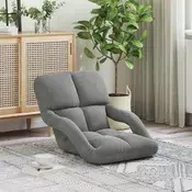 vidaXL Tlorisni stol Temno siva 58 x 62 x 58 cm Žamet