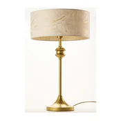 Jupiter 2112 - Stolna lampa KASZMIR 1xE27/15W/230V bijela/zlatna/dekor mramora