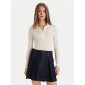 Lacoste Pulover AF4006 Écru Slim Fit
