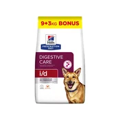HILLs PD Canine i/d Active Biom Digestive, kod gastroin.poremecaja, 9+3kg BONUS