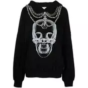 Philipp Plein Ženski duks AABCWJB1601PJO002N-02, Crni