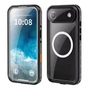 Vodootporna maska ShellBox WaterProof za iPhone Air s IP68 za spuštanja do 1.5m dubine - crna