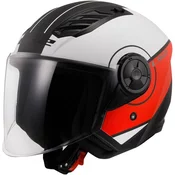 LS2 Of616 Airflow Ii Cover Matt White / Red