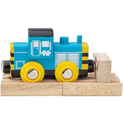 Bigjigs Rail Leseni vlakovni premikalnik