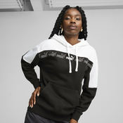 Womens Puma Around The Block Hoodie, Black, Size XXL, Clothing