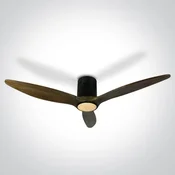 STROPNI VENTILATOR 25W LED 22W CCTV IP20 230V TEMEN LES DM6312DC/B/V