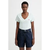 LEVIS ® Majica The Perfect V-Neck  pastelno plava