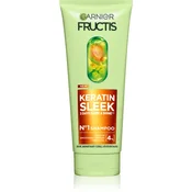 Garnier Šampon za suhe in skodrane lase Fructis Keratin Sleek (šampon) 200 ml