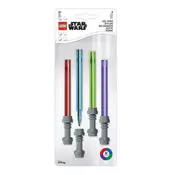 Lego Star Wars gel olovka u obliku svetlosne sablje, 4 kom ( 52875 )