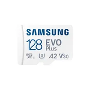 SAMSUNG Memorijska kartica EVO PLUS MicroSD Card 128GB class 10 + Adapter MB-MC128SA