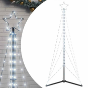 LED božićno drvce 363 LED hladno bijele 182 cm