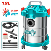TOTAL TOOLS Sesalnik 12L/800W (TVC14122), (20849024)