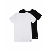 Nike Sportswear Spodnja majica, črna, bela