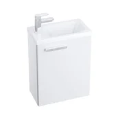 Ravak X000000538 - Kopalniška omarica pod umivalnik CHROME 40x50 cm bela