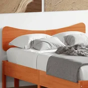 Uzglavlje voštano smede 120 cm od masivne borovine