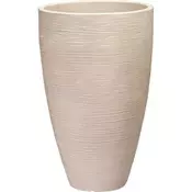 ProGarden Cvetlični lonček KO-Y54203950 rebrasta premera 40 x 60 cm peščena